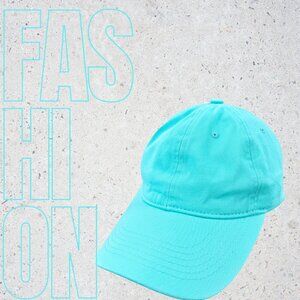 Unisex caps Aqua- One Size / monogram hat/ hat with name/ hat with logo